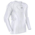 Youth Padded Chest Protector Shirt with 10mm Foam Padding - White, Medium