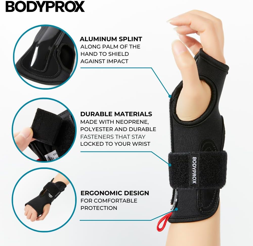 Skiennix Wrist Guards - Premium Protection for Snowboarding, Skateboarding & Inline Skating | 1 Pair