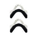 2 Pair White Replacement Nosepieces Nosepads for Oakley M Frame Series