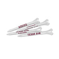 Team Effort Unisex Adult White NCAA Golf Tee Pack, White