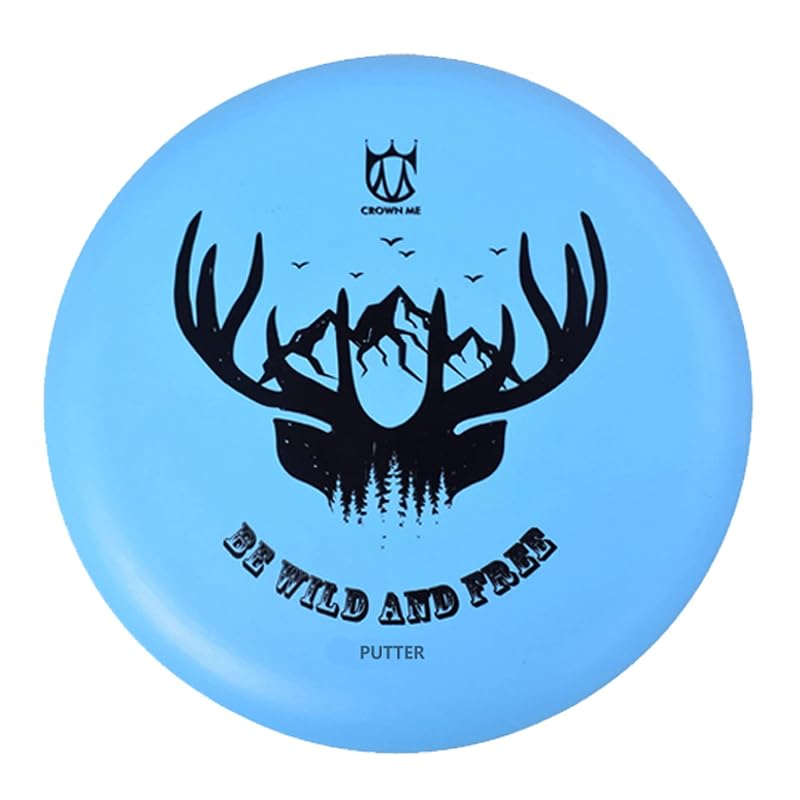 Crown Me PDGA Approved Disc Golf Discs Set - 6-Piece Starter Kit (5 Disc Variation)