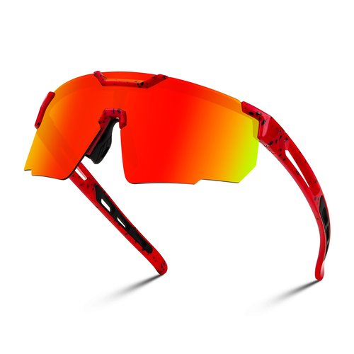 FEISEDY Cycling Sunglasses for Men Women, Sport Sunglasses for Baseball Softball Running Fishing Golf UV400 B0167