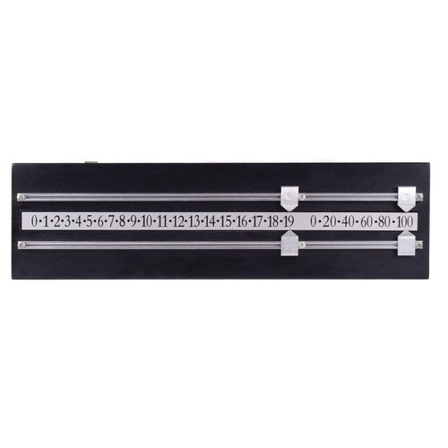 CROWN ME Black Billiard Socreboard