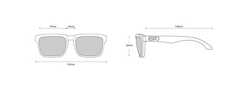 SPY Optic Helm, Square Sunglasses, Color and Contrast Enhancing Lenses, Black - Happy Gray Green Lenses
