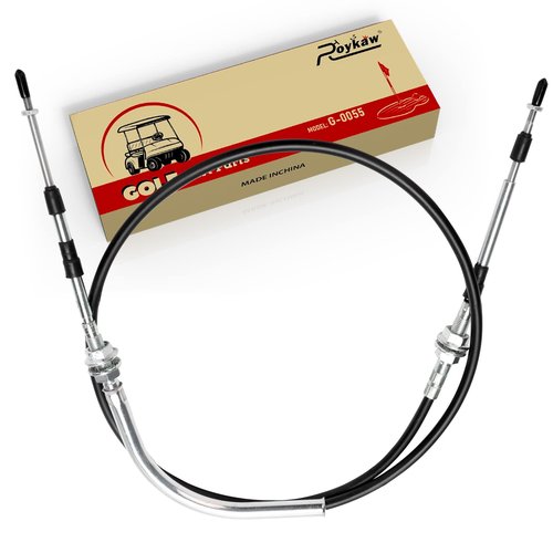 Roykaw Club Car DS Forward and Reverse Transmission Shift Cable for 1998-Up Gas Golf Cart Models, Replaces OEM # 103379501, 101951501