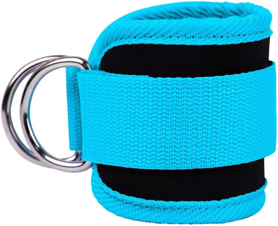 Skiennix Ankle Resistance Band - Padded Adjustable Strap for Glute Kickback | Fitness Training Support