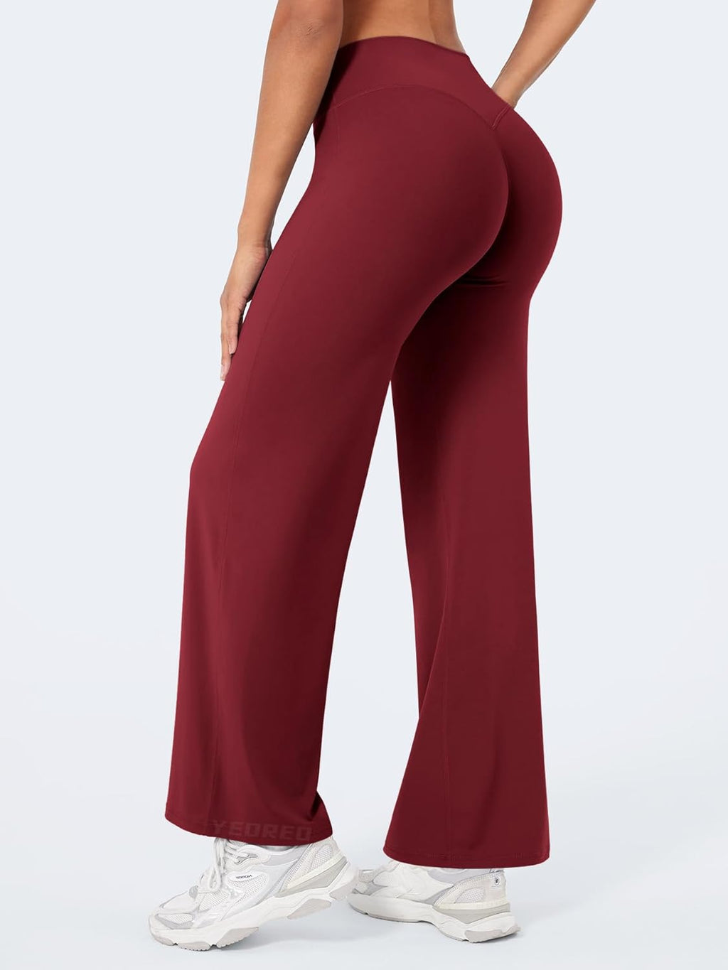 YEOREO Women's High Waist Workout Leggings - No Front Seam, Buttery Soft Yoga Pants | 29"-35" Sizes