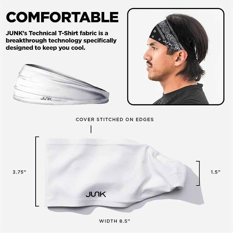 Big Bang Lite Sayings Headband - Moisture-Wicking Sports Sweatband (Everything Hurts) - Unisex