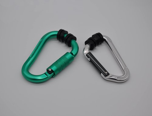 HZUTUZH Black Rubber Silicone Carabiner Keeper Retainer - Belay & Rigging Stopper for All Types of Locking Carabiner & Quickdraw (10)