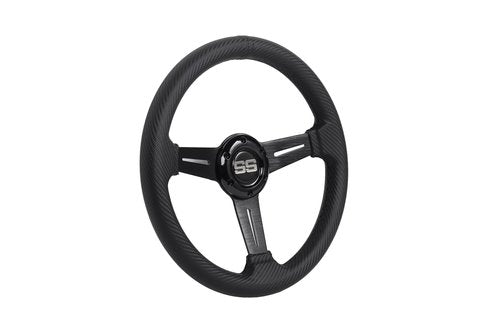 N2MU Golf Cart Steering Wheel 13 inch Universal for EZGO TXT RXV Club Car DS Precedent and Yamaha Black