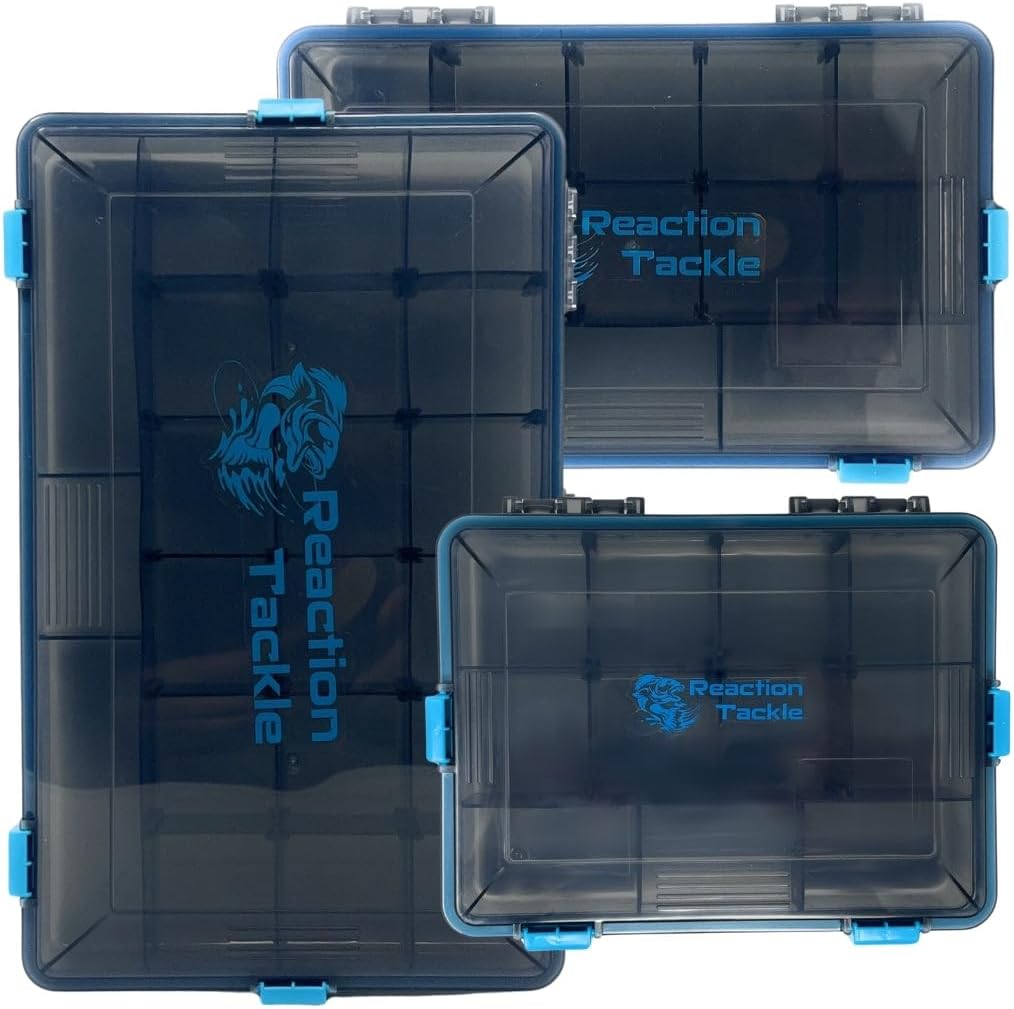 Reaction Tackle Ultimate Tackle Box Trays - Organize Your Fishing Gear | 3600 & 3700 Plastic Storage Solutions