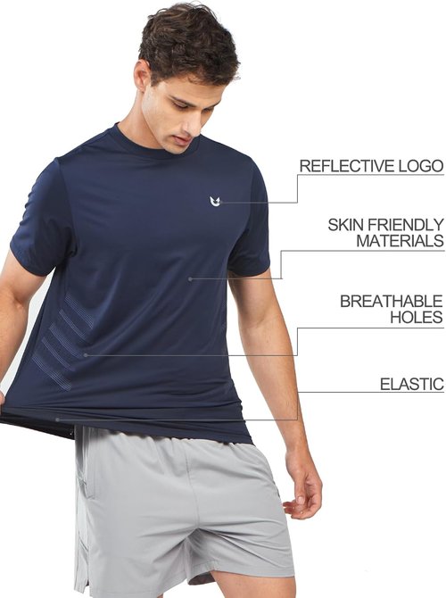 NORTHYARD Men's Athletic Workout T-Shirt - Breathable 2.0™ Fabric for Ultimate Comfort