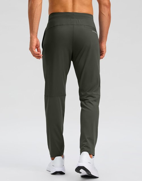 G Gradual Men's Sweatpants - Stretchy Golf Workout Pants with Zipper Pockets | 30"/32"/34" Inseam