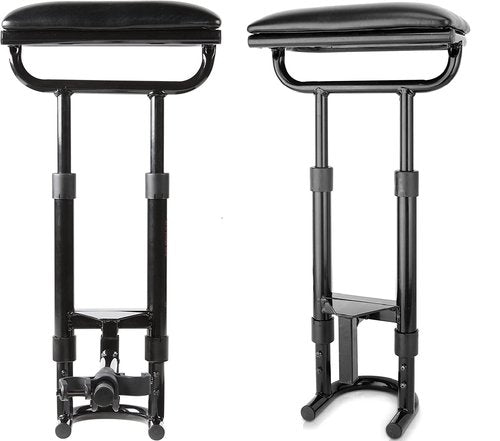 Alphard Golf Omni Cart Seat - Omni Cart Seat Easily attaches to Our Omni Cart so You can Easily take a Quick Break While Walking the Course.