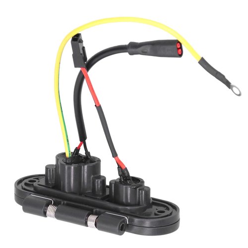 Electric Scooter Charging Connector, Dust-Proof Replacement Part Scooter Charging Port Assembly Durable for Urban Commuters, Travelers, Daily Riders