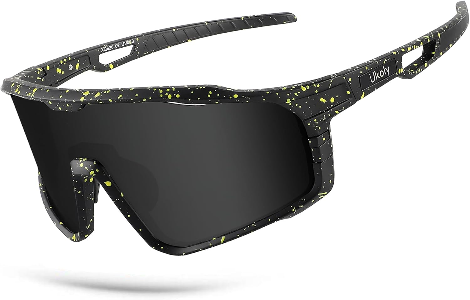 Ukoly Cycling Sunglasses - HD UV400 Sports Glasses for Men & Women | Ideal for Running, Baseball, Fishing, Golf