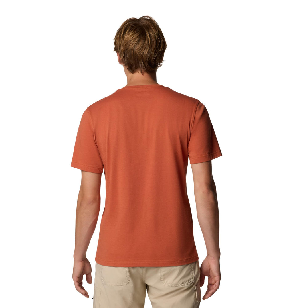 Columbia Mens Thistletown Hills Short Sleeve T-Shirt, Tuscan Heather, 1X
