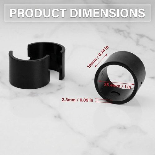 360 Tactical Adjustable One Piece Scope Ring 30mm/1 Inch A/R-15 Up to 1.65" Offset Cantilever Ring Mount. Alumium Finished in Red w/Spacers