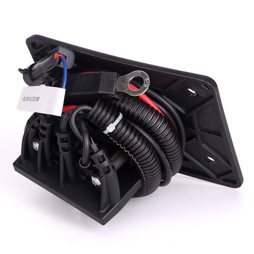 10L0L Golf Cart 48V Charger Receptacle for EZGO RXV & TXT, OEM# 602529 613304