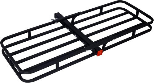 Hitch Mount Cargo Carrier - Rear Luggage Basket Rack for SUV, Truck & Car | Fits 2" Receiver