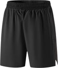 Skiennix Men's Running Shorts - Lightweight Quick-Dry Athletic Gym Shorts with Zipper Pockets