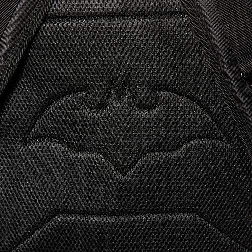 Batman Unisex-Adult Backpack Black 27.5x50x20 cm - Official Bag