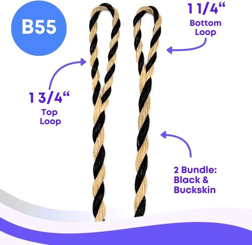 Flemish Twist B55 Recurve Bowstring - Durable Replacement for Traditional Archery Bows