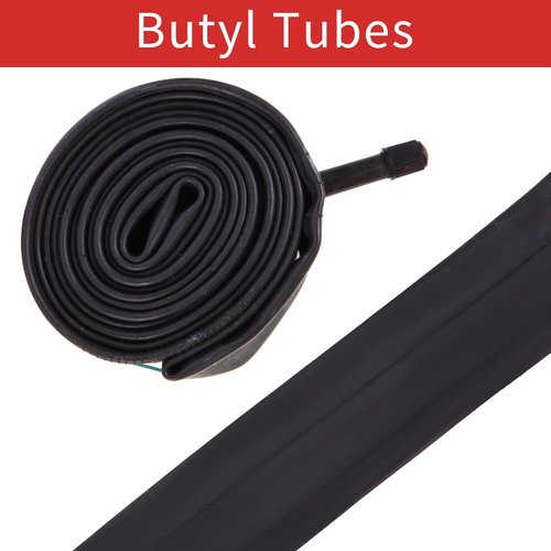 Heavy Duty Bike Tubes - 2PCS Schrader Valve Inner Tubes for 16" to 27.5" Bikes | Durable & Reliable