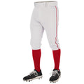 Champro Triple Crown 2.0 Baseball Knickers with Braid - White, Scarlet, Medium