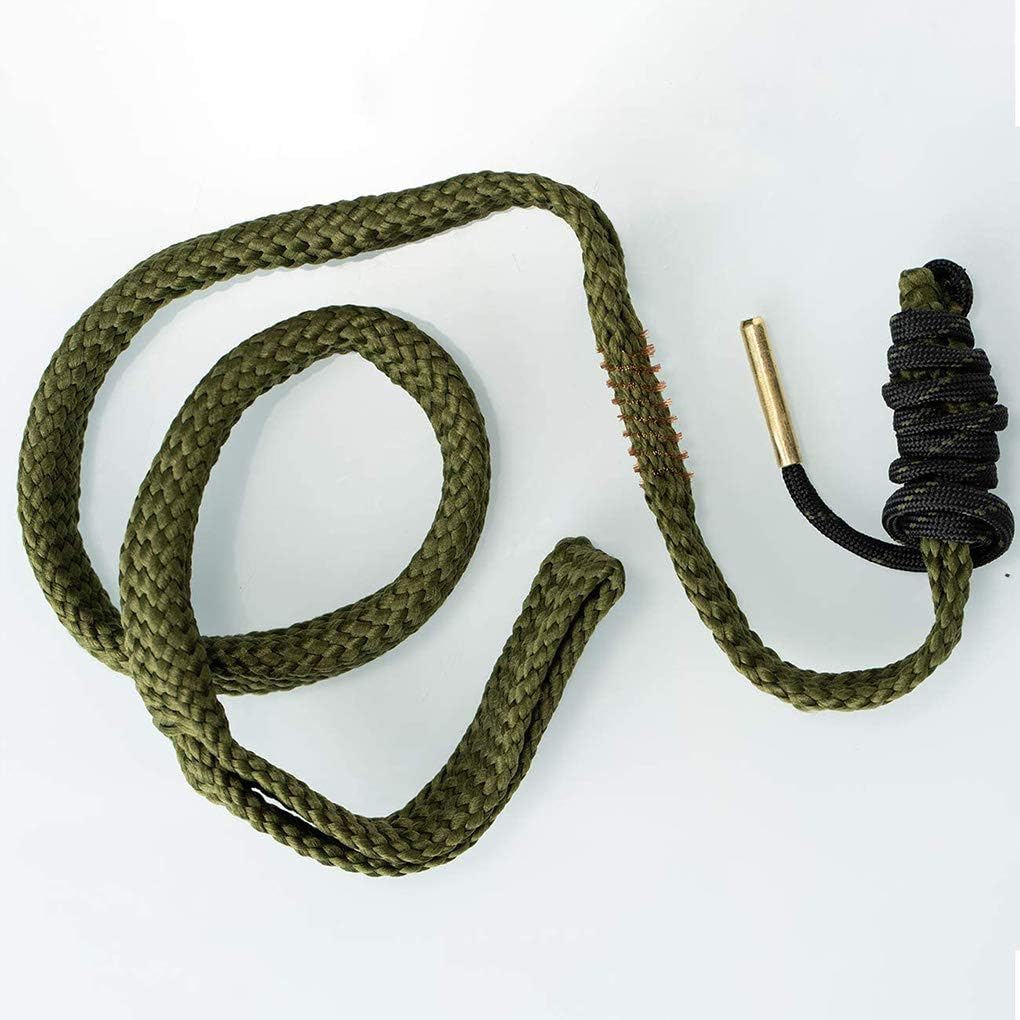 Skiennix Gun Snake Cleaner Kit - Bore Rope for .38, .357, .380 Cal & 9mm Rifles, Pistols & Shotguns