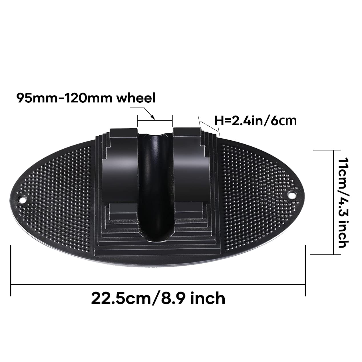 VOKUL Scooter Stand Parking Kick Scooter Holder Stand fit Most Scooters for 95mm -125mm Scooter Wheels - Multiple Scooters, Stable Base,Organize Scooters, Works Perfect