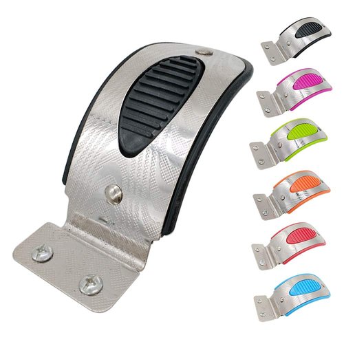 Rear wheeel Fender Brake Parts for 3-wheel Kick Scooter Upgrade Metal Rear Fender Brake Assembly (Black)