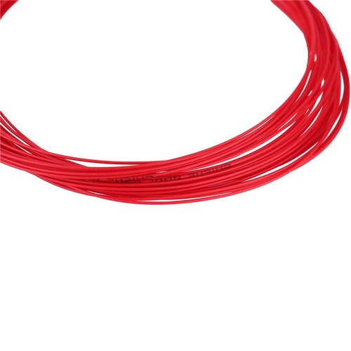 Tbest Badminton String,10m Nylon High Flexibility Badminton Racket Racquet String Line Red,Blue,Black,Fluorescent Green,Purple,Yellow Gym Sport Training Accessory(Red)