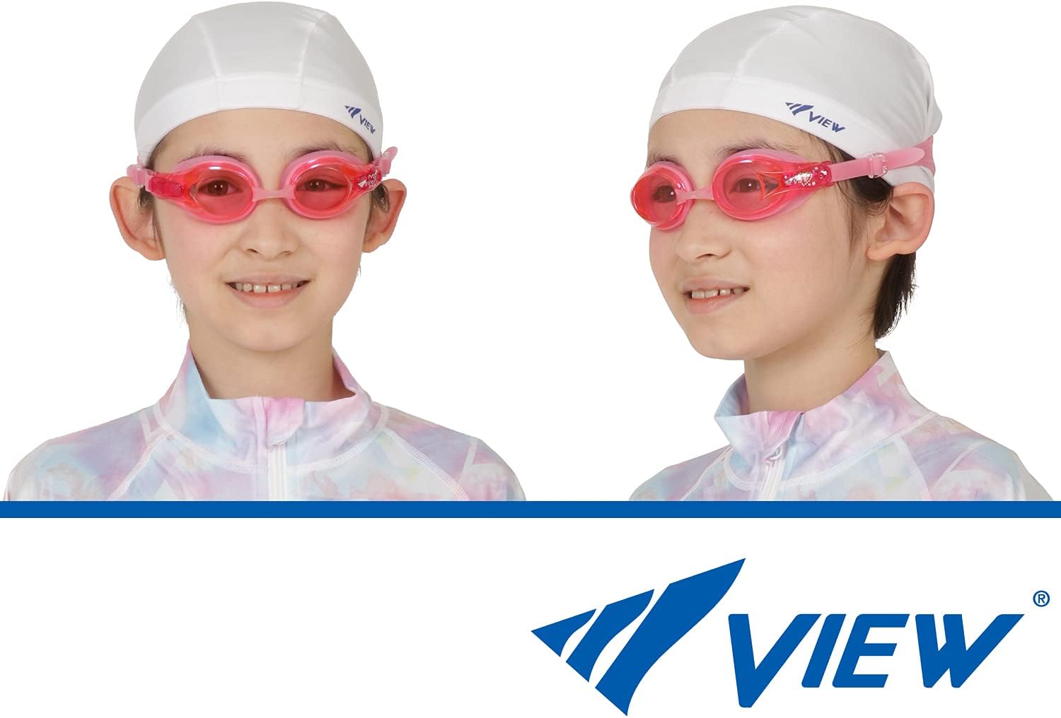 Zutto V-722JASA SWIPE Anti-Fog Junior Swim Goggles | Perfect for Ages 6-12