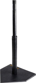 Champro Heavy Duty Batting Tee - Adjustable Height for All Ages | Baseball & Softball Training - Black