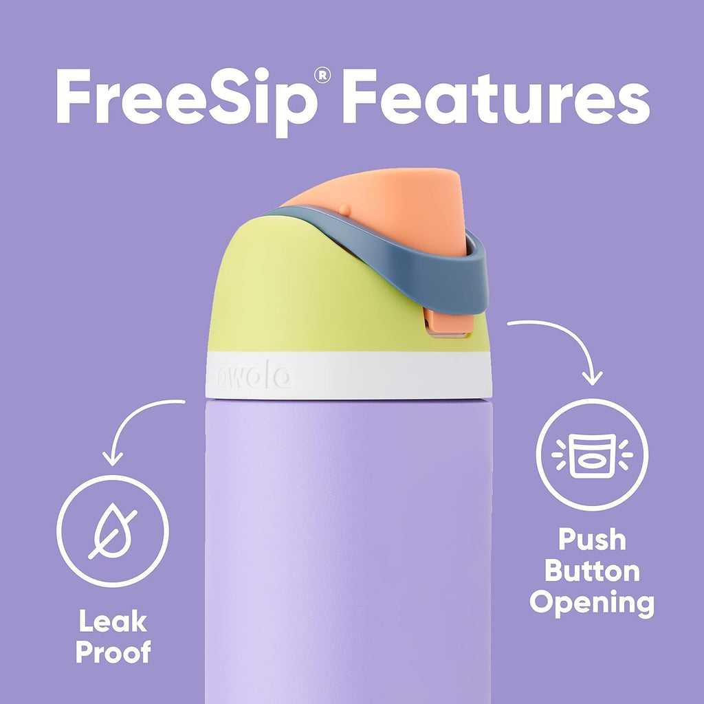 Owala FreeSip Insulated Stainless Steel Water Bottle - 32 oz BPA-Free | Perfect for Sports & Travel