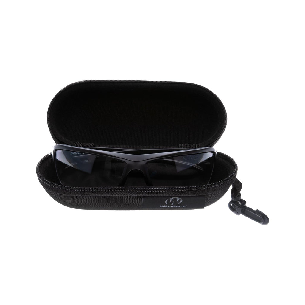 Walker's Carbine Full-Frame Shooting Glasses with Case (Clear)