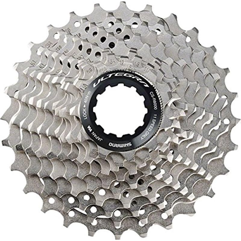 Shimano 11-28t Bike Cassette Gray Compatible with 11-Speed Road Bikes