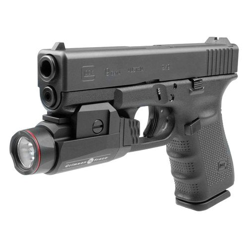 Crimson Trace CMR-208 Universal Rail Master Tactical Light with 2 Mode Flashlight and Instant Activation for Pic Rail Mounts, Shooting, Competition and Range , Black
