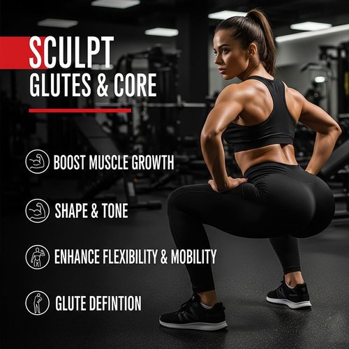 Hip Thrust Belt for Glute Workout – Heavy Duty Weight Lifting Belt for Dumbbells, Barbell, Kettlebells – Adjustable Squat & Hip Thrust Equipment for Home Gym Women & Men