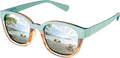 Leafael Polarized Sunglasses - Trendy Two-Tone Design | UV400 Protection, Retro Square Frame