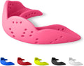 SISU Aero Large Mouthguard - Hot Pink | 30% Stronger Protection for Lacrosse, Football & More - Remoldable Up to 20 Times