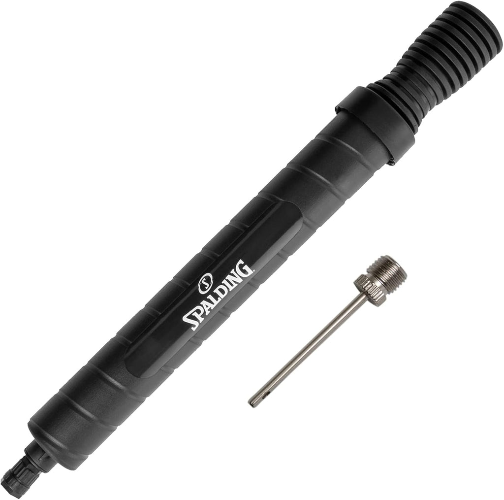 Spalding Sports Ball Pump Kit - Complete Hand Pump for Basketball, Volleyball, Football & Soccer Balls