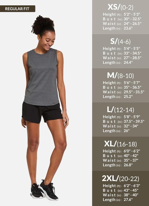 Baleaf Workout Tank Tops - Women's Sleeveless Athletic Yoga Shirts | Loose Fit for Gym & Exercise