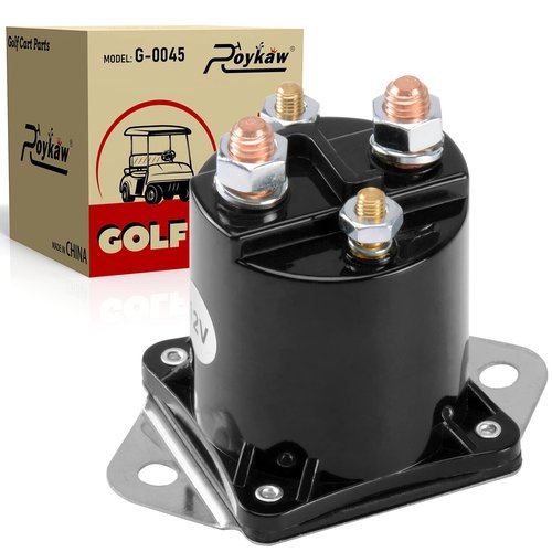 Roykaw Club Car Precedent/DS Solenoid for 1984-up Gas Golf Cart Replaces #1013609