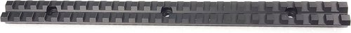 Crotek 10-Inch Picatinny Rail Mount - Durable Aluminum with 25 Slots | Sleek Black Finish