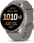 Garmin Venu® 4 GPS Smartwatch - Advanced Health Tracking, 45mm, Bright Display, 12-Day Battery Life, Silver