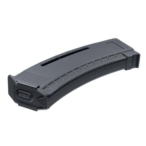 ARCTURUS TACTICAL Variable-Cap Airsoft AKM/AK74/AK12 Series Polymer 30/130 Round Transparent Window High Speed Mid-Cap Airsoft Magazine