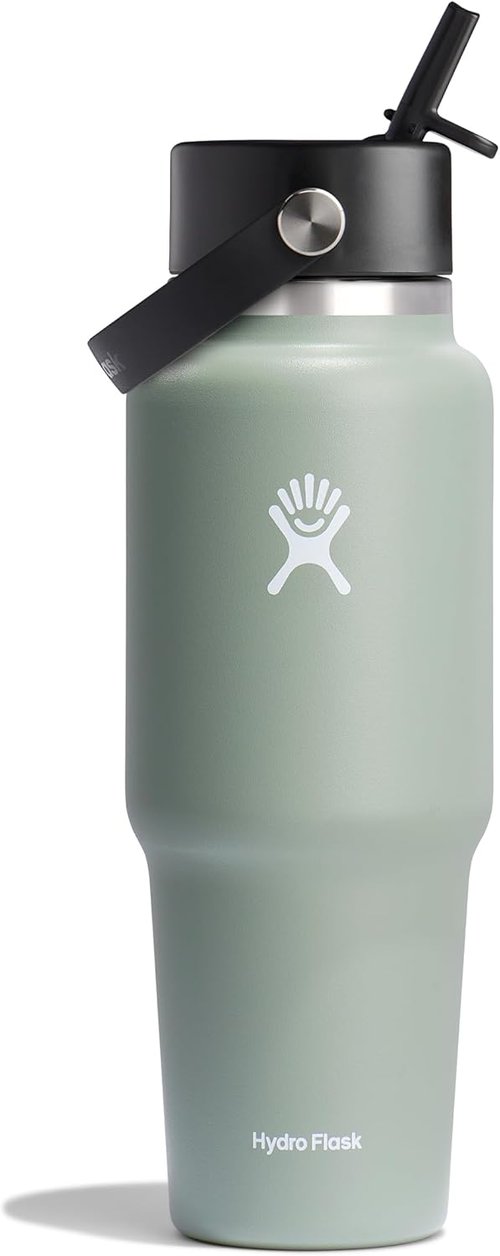 32 Oz Wide Flex Straw Travel Bottle Trillium