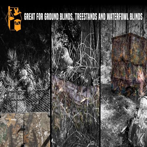 Allen Company Vanish 3D Leafy Omnitex, 12’ x 56”, Veil Terrain Camo